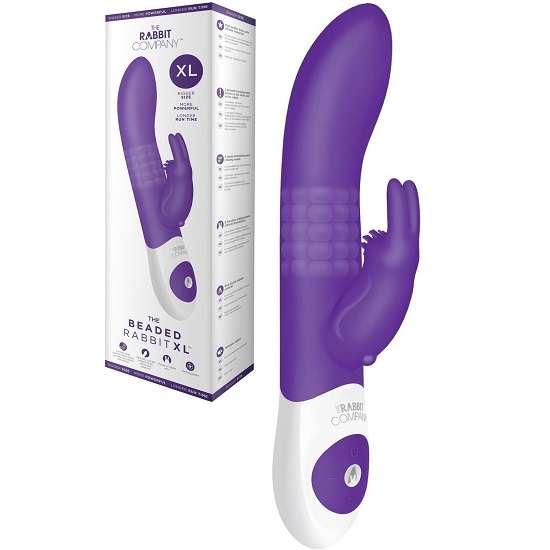 The Rabbit Company Beaded Rabbit Vibrator XL