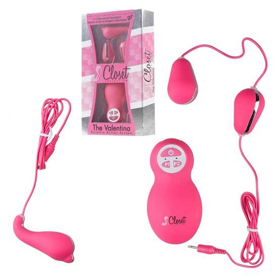 Closet Collection Valentina Dolphin Bullet Vibrator System