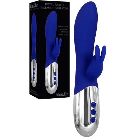 Adam & Eve Royal Rabbit Warming Vibrator