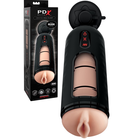 PDX Elite Vibrating Mega Milker